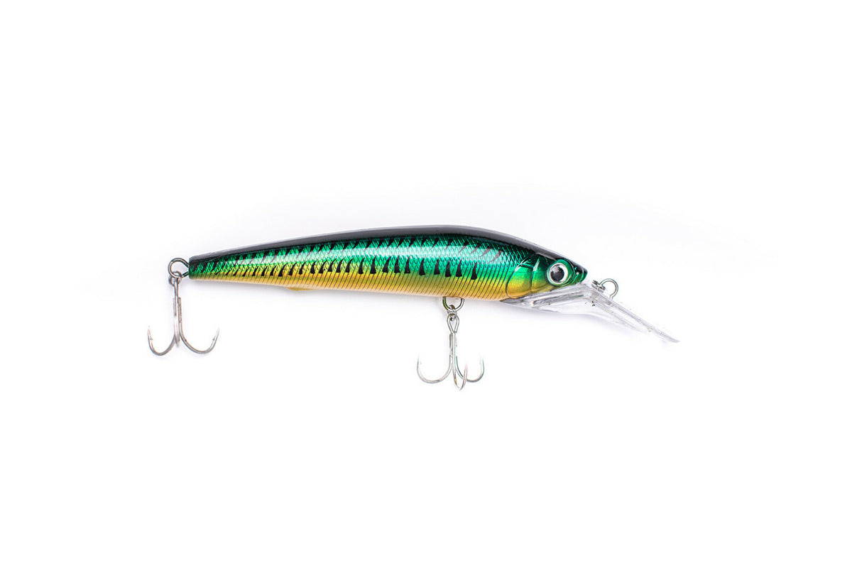 Saltwater Deep Diver Trolling Fishing Lure - Wobbler for Tuna & Wahoo