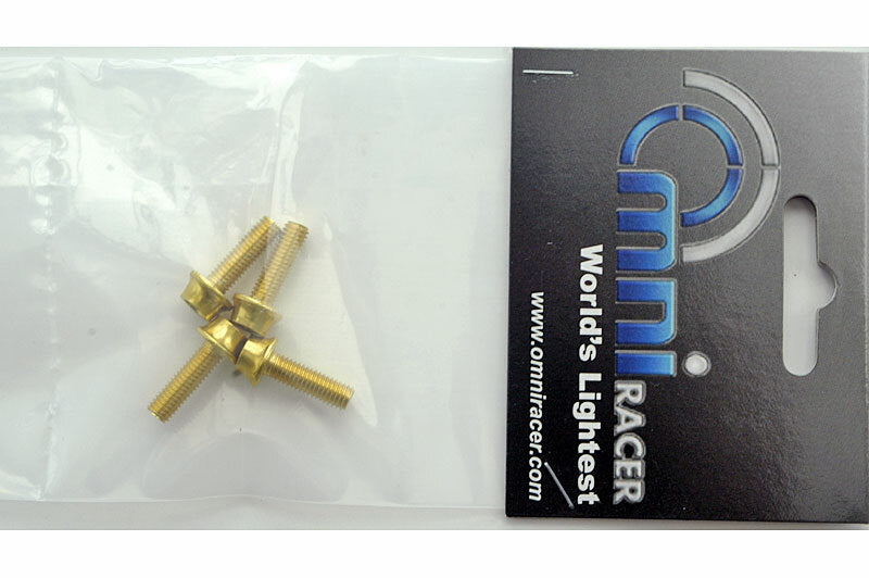 Lightweight Alloy Bottle Cage Bolts Set - M5x15mm Cycling Accessories