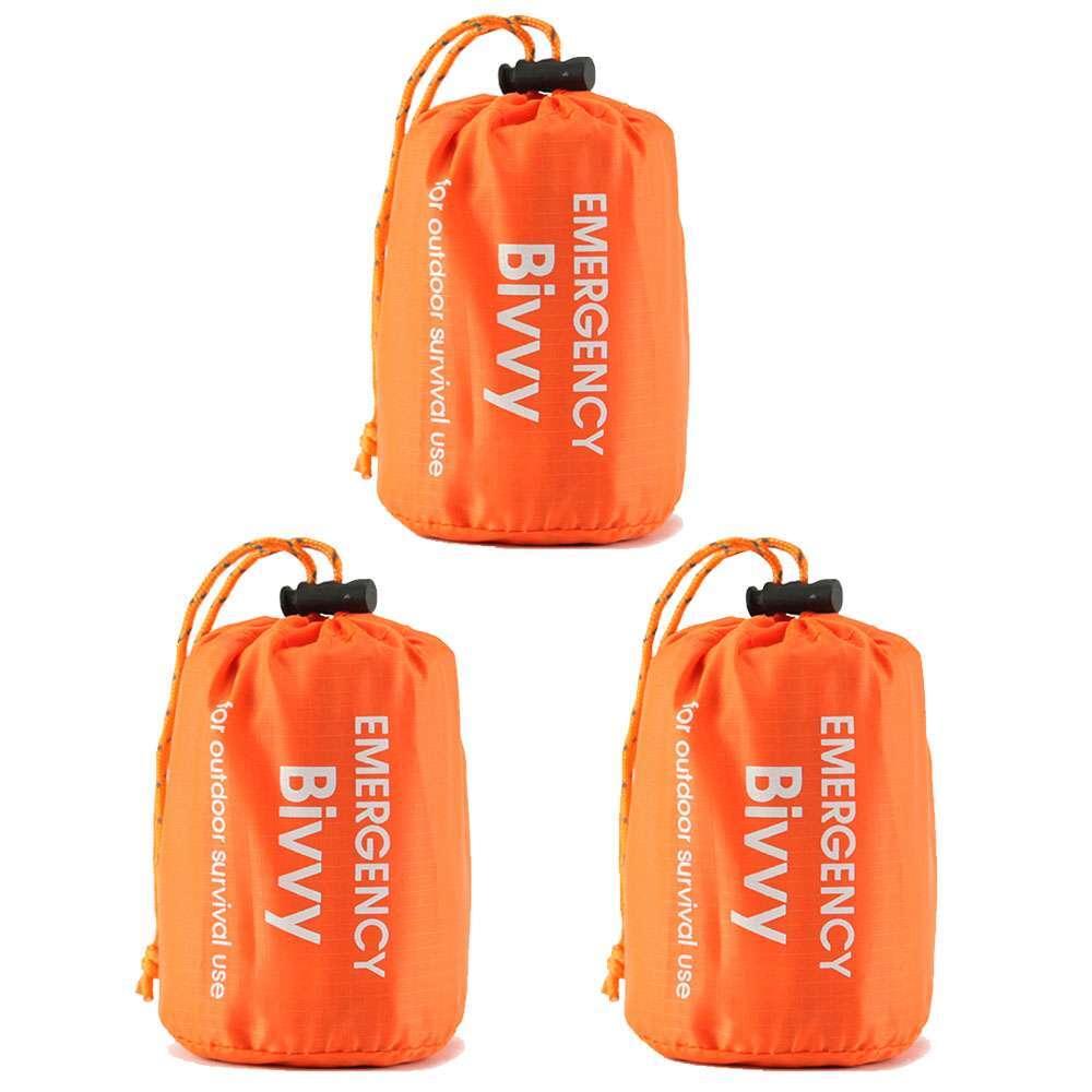 Emergency Sleeping Bag Thermal Blanket Waterproof for Outdoor Survival 36x84 in