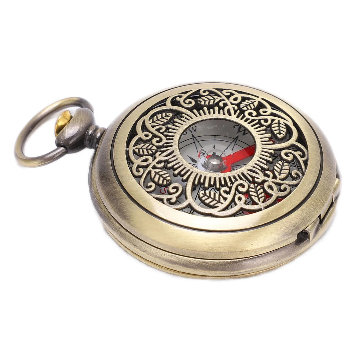 Portable Brass Navigational Compass Waterproof Camping Hiking Tool