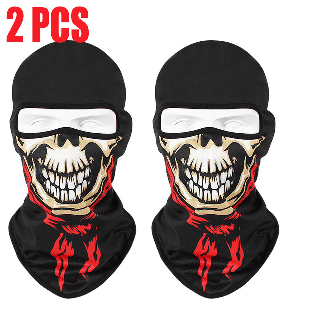 Windproof Tactical Balaclava Face Mask for Outdoor Sports - 2 Pack