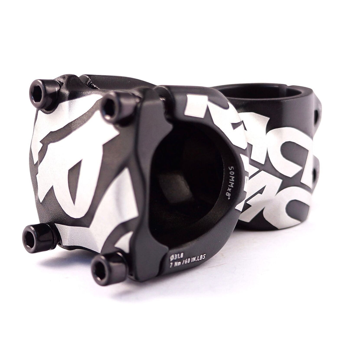 Race Face Chester MTB Mountain Bike Stem 31.8mm x 50mm +/-8° Black