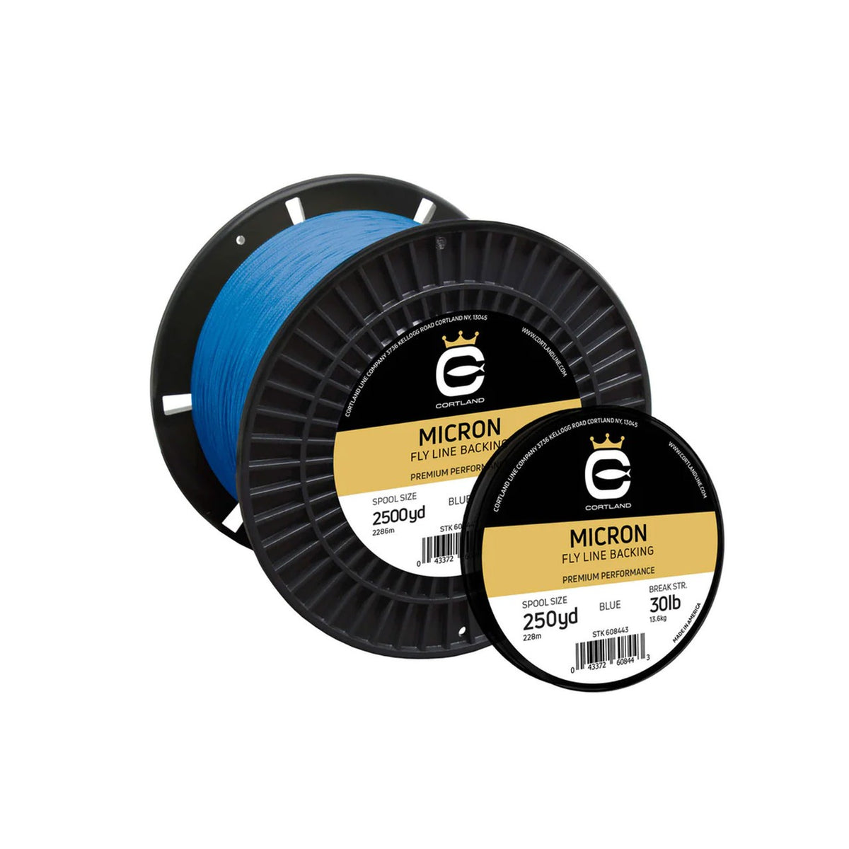Fly Line Backing - Premium Dacron Material, Multiple Lengths and Colors