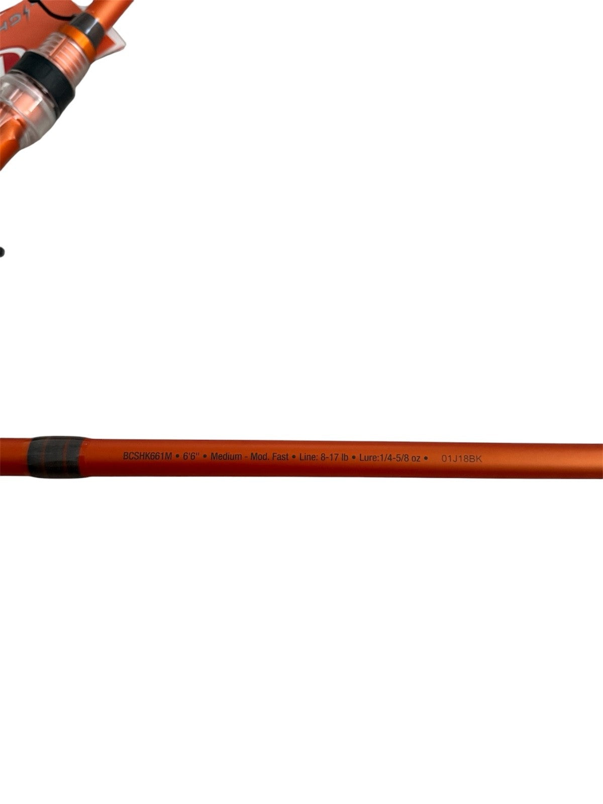 6'6'' Casting Fishing Rod - Lightening Shock Series, 8-17lb Line Weight