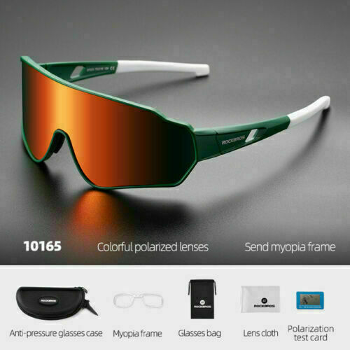 Polarized Cycling Sunglasses Windproof Men's Bike Goggles