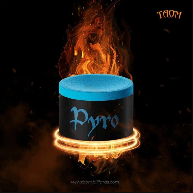 Taom Pyro Professional Pool Chalk – Ultimate Cue Tip Grip, Clean & Dust-Free