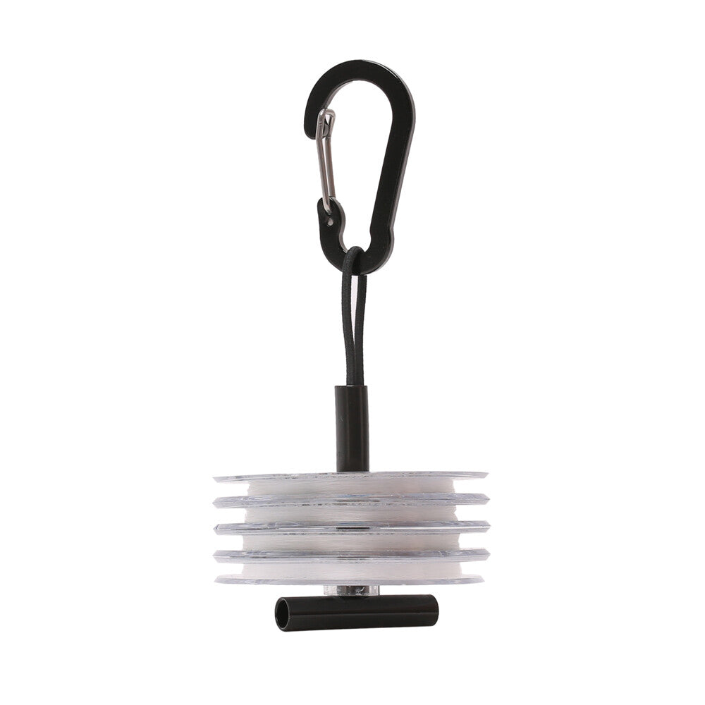 Fly Fishing Tippet Line with Holder - Clear Nylon Leaders for Trout, Multiple Sizes