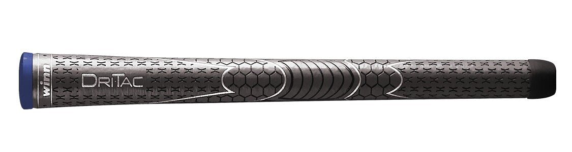 Golf Club Grips Midsize Dark Gray DriTac Set of 9 - Comfortable & Tacky