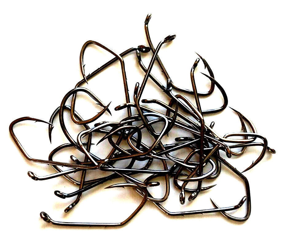 Matzuo Size 2 Sickle Baitholder Hooks Black Chrome Pack of 50