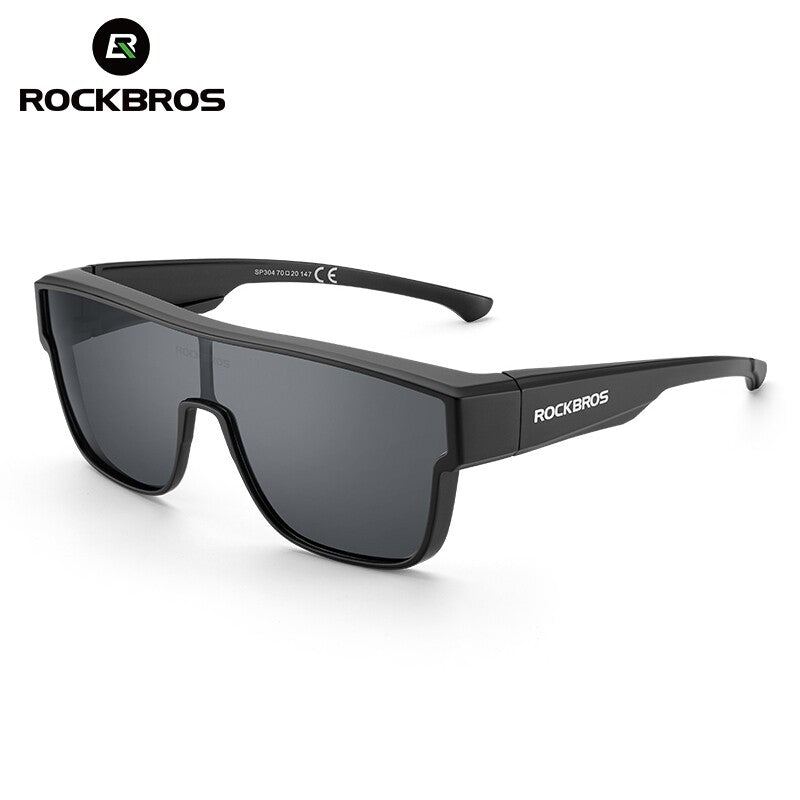 Unisex Oversized Polarized Sunglasses Fit Over Glasses UV400 Protection Shades