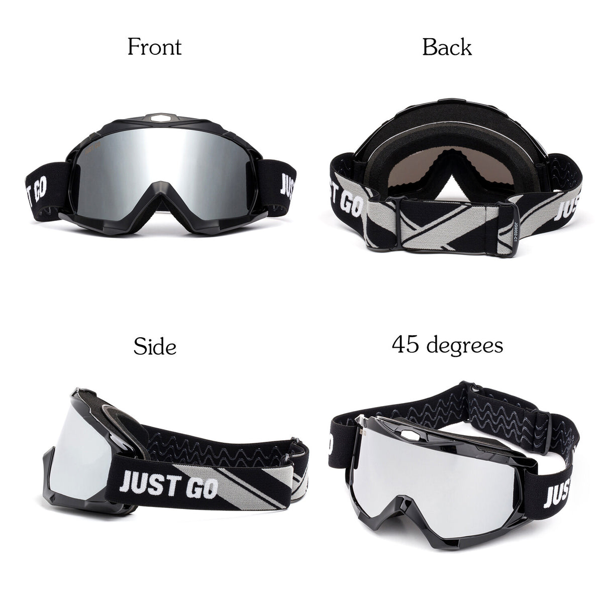 Dual-Layer Anti-Fog Ski Goggles with UV Protection for Snowboarding and Skiing