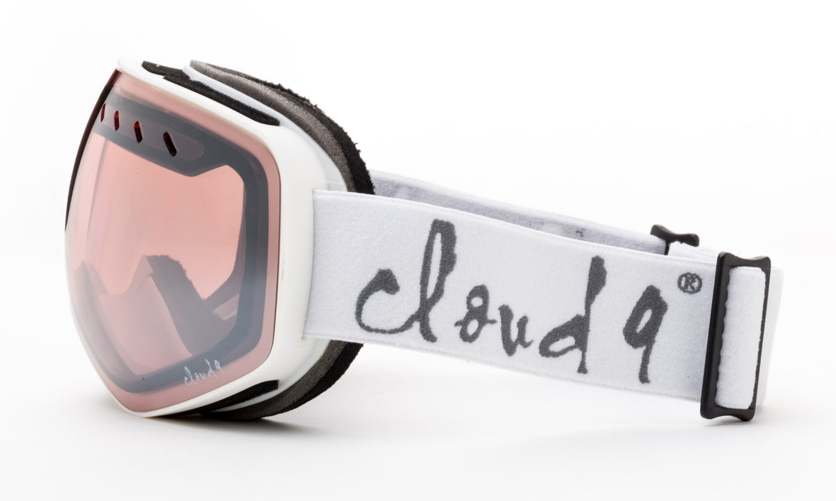 Snowboarding Goggles with Anti-Fog Double Spherical Lenses and Comfort Foam