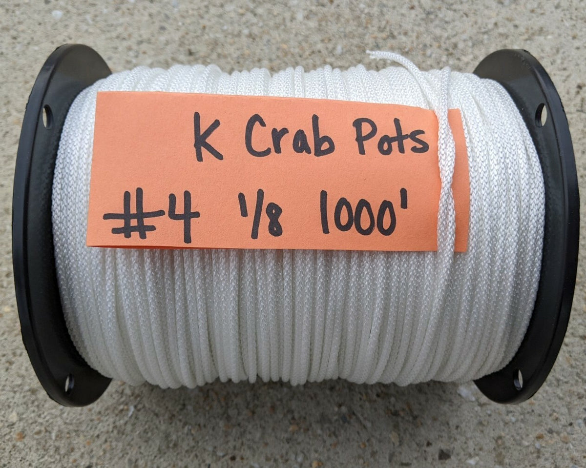 1000 Ft Loctite Rope for Crab Traps and Trotlines - Weather-Resistant All-Purpose Rope