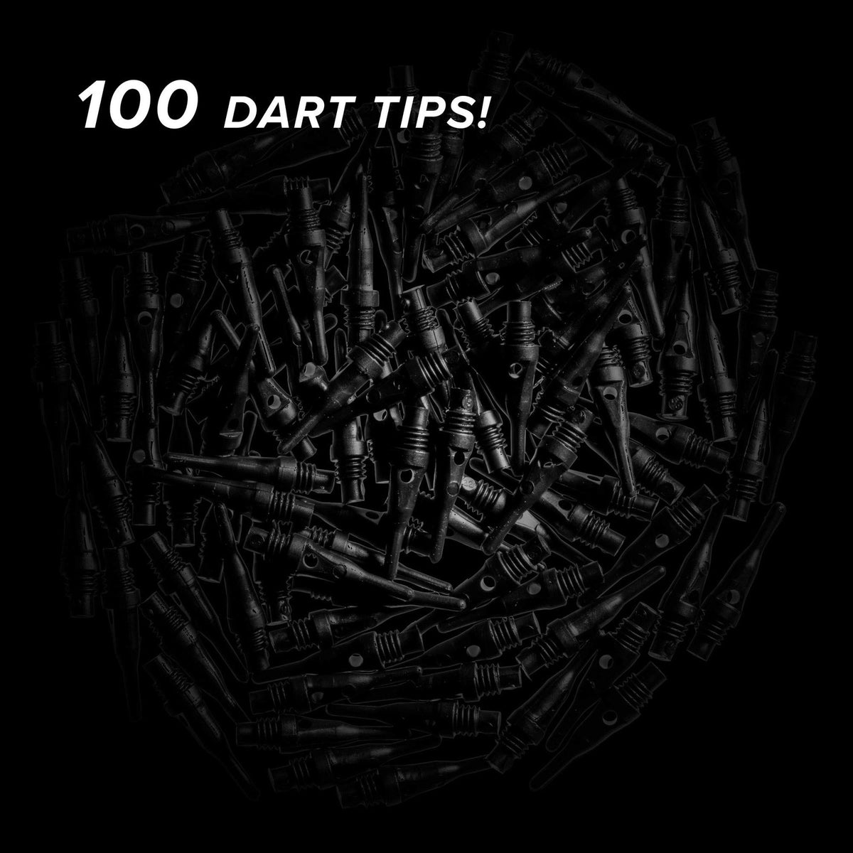 Dart Soft Tip Points 2BA Thread (Super Short) 100 Pack