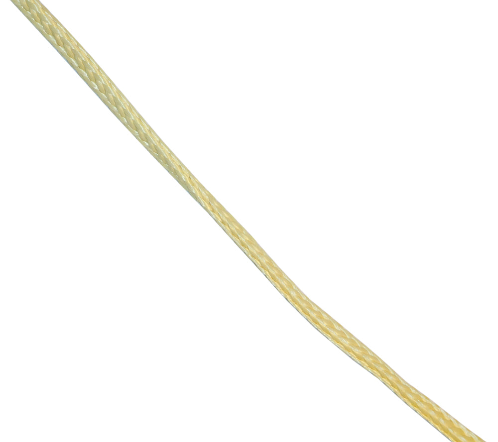 25 ft Kevlar Parachute Cord 2000 lb Strength Mil-Spec Braided Rope