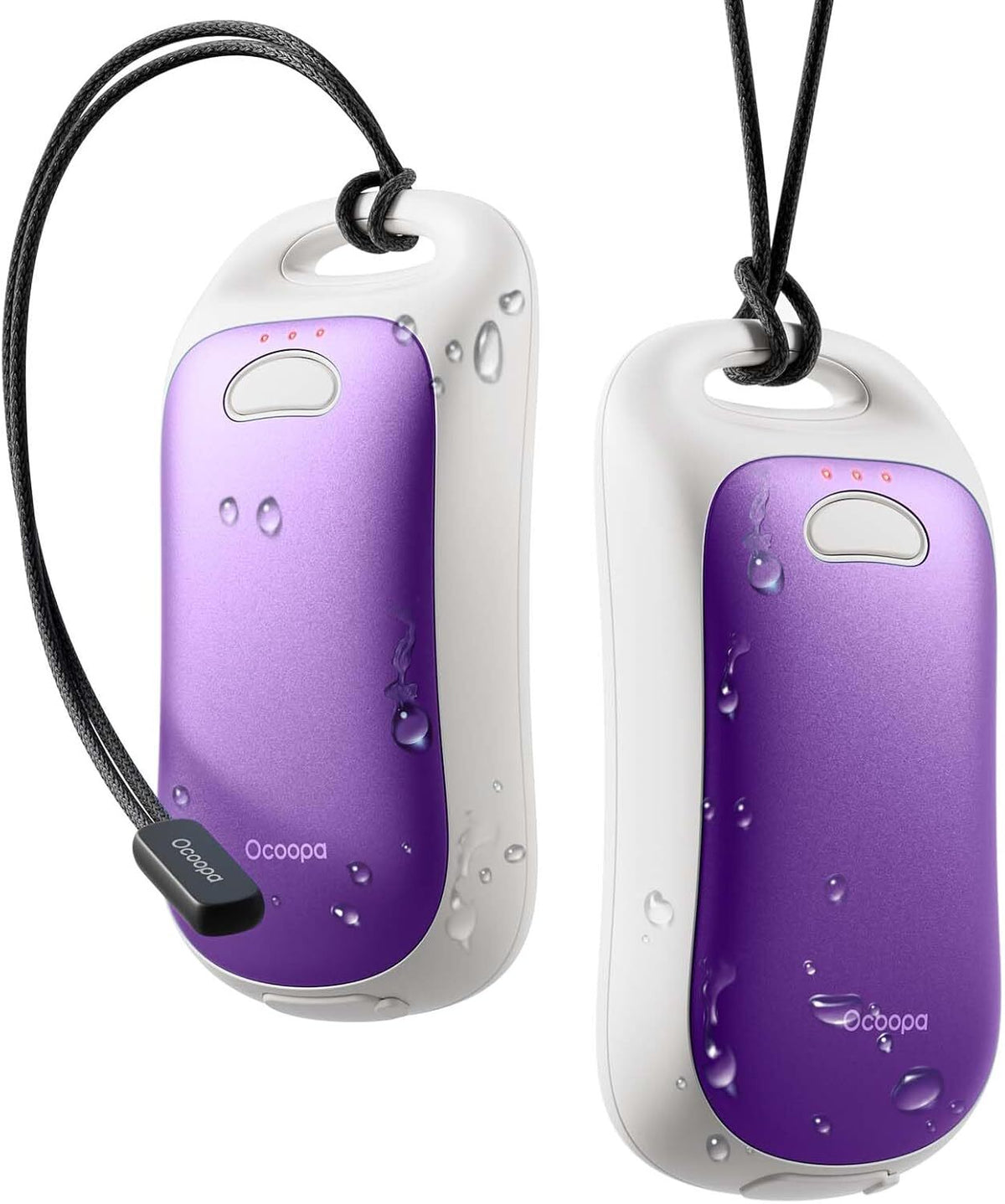 Rechargeable Waterproof Hand Warmers with 6000mAh Power Bank for Camping and Outdoor