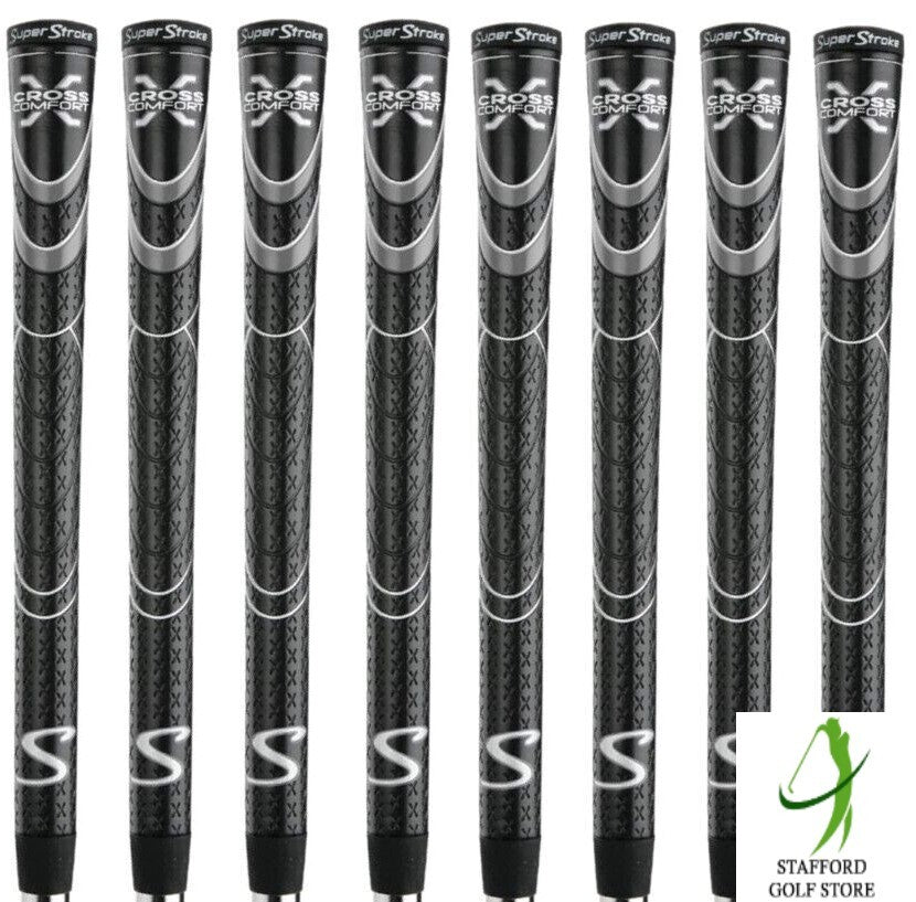 Golf Grip Set - Super Stroke Cross Comfort Undersize, Standard, Midsize & Jumbo