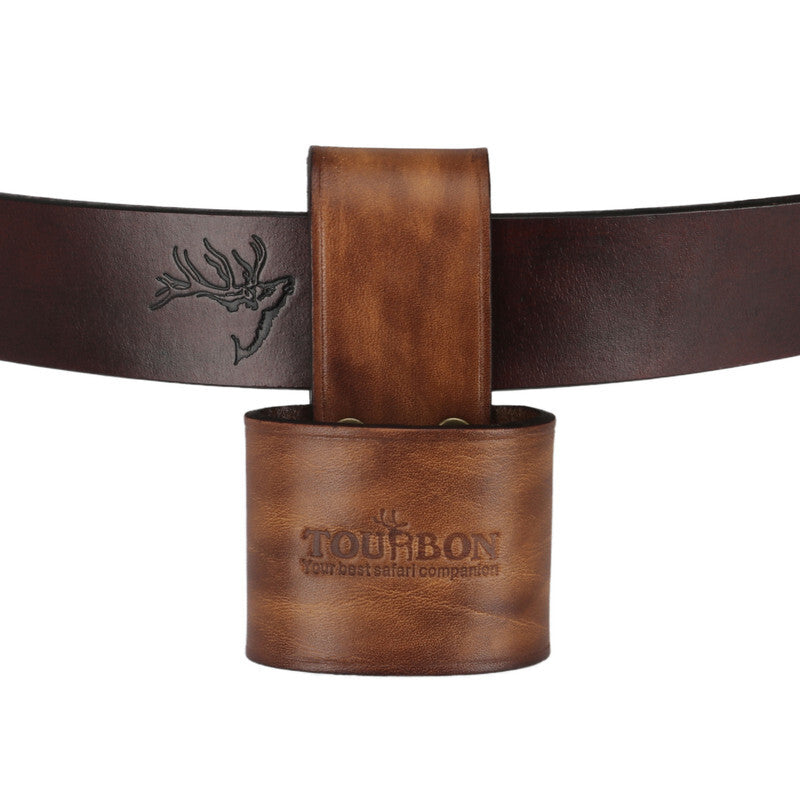Leather Axe Holster Tool Belt Pouch for Hunting & Camping Gear