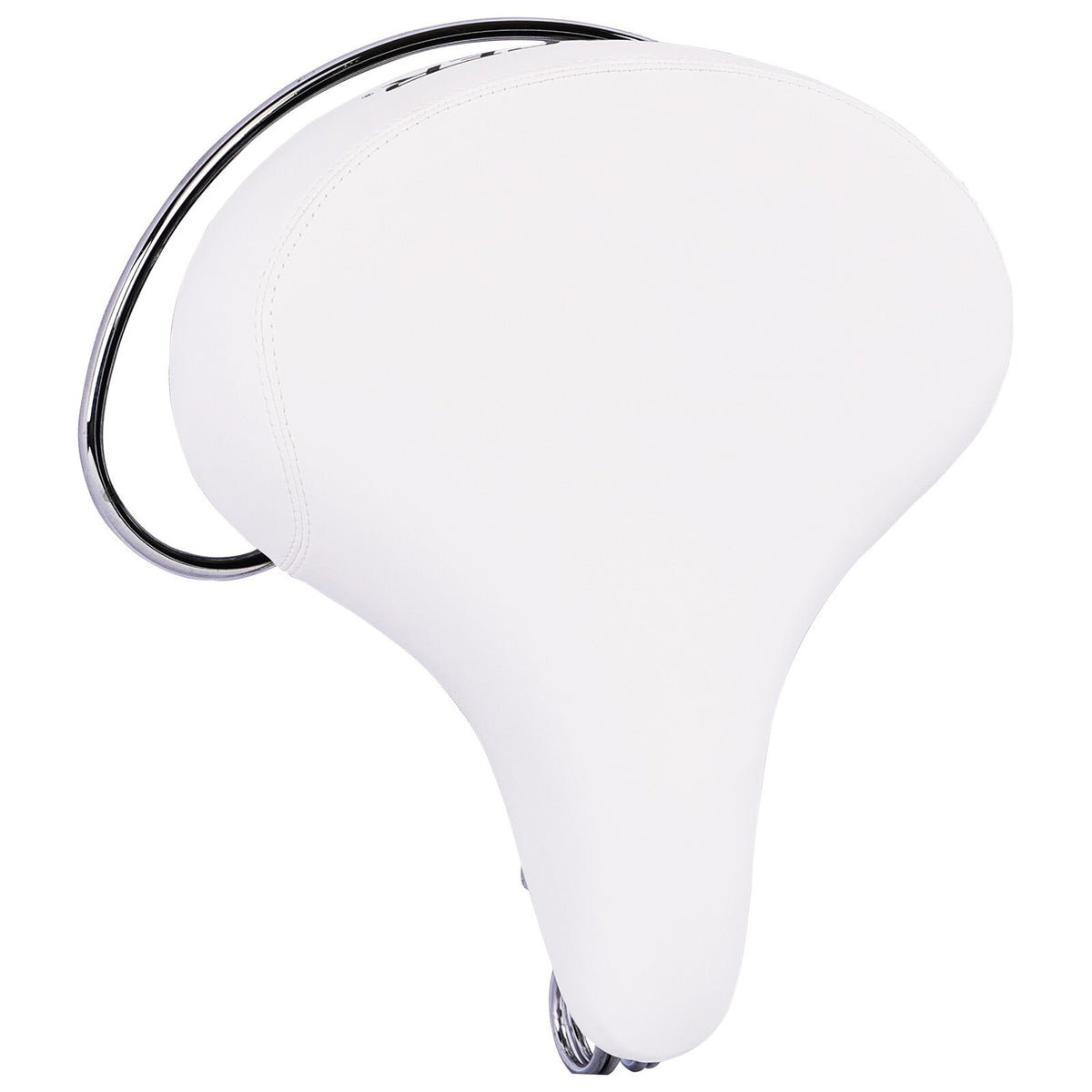 Comfortable Double Springer Bicycle Saddle with Gyro Spring - Wide Shock Absorbing Bike Seat