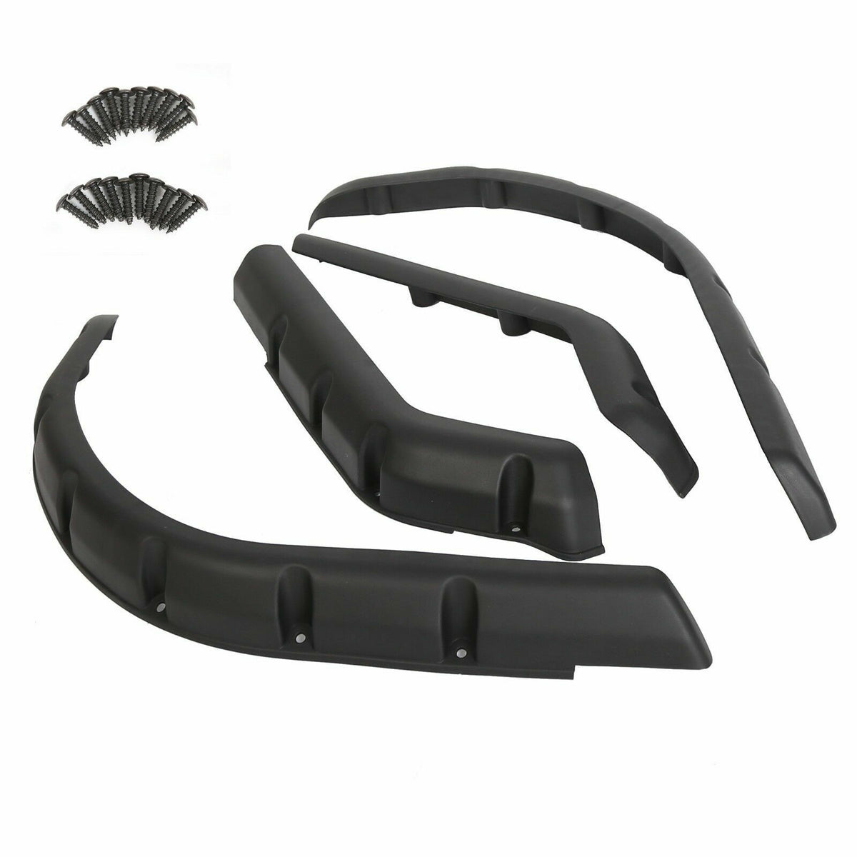 4PCS Golf Cart Fender Flares Front Rear with Steel Hardware for EZGO TXT 1994-2013