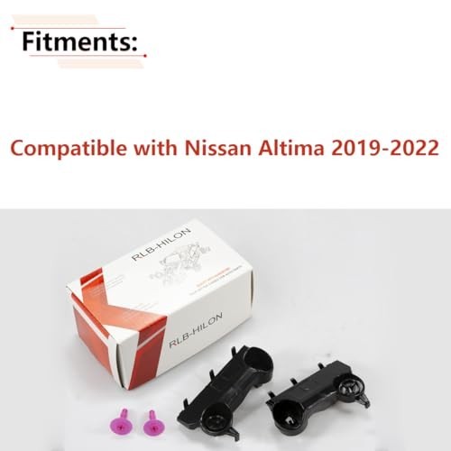 Pair Front Bumper Support Brackets for Nissan Altima 2019-2023 - OEM Fit