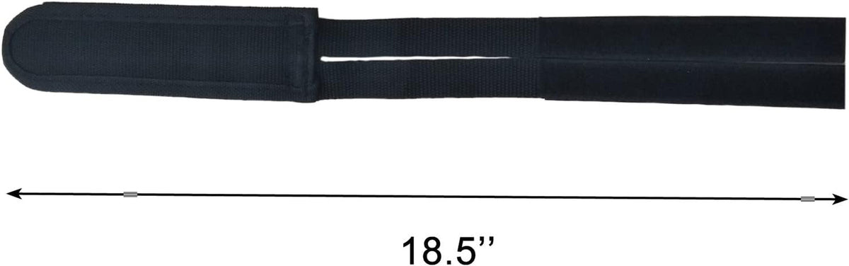 Adjustable Bike Pedal Straps for Cycling, Anti-Slip Toe Clips