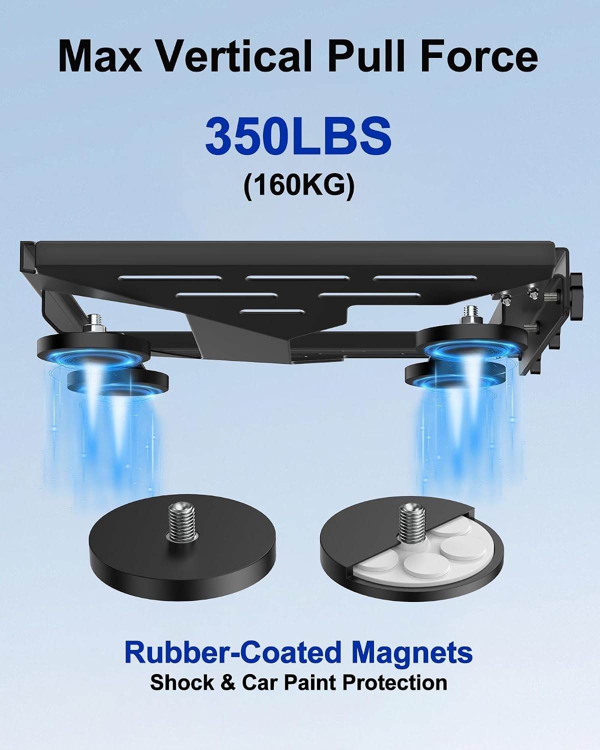 Magnetic Suction Car Mount Kit for Starlink Mini - Tool-Free Vehicle Mount