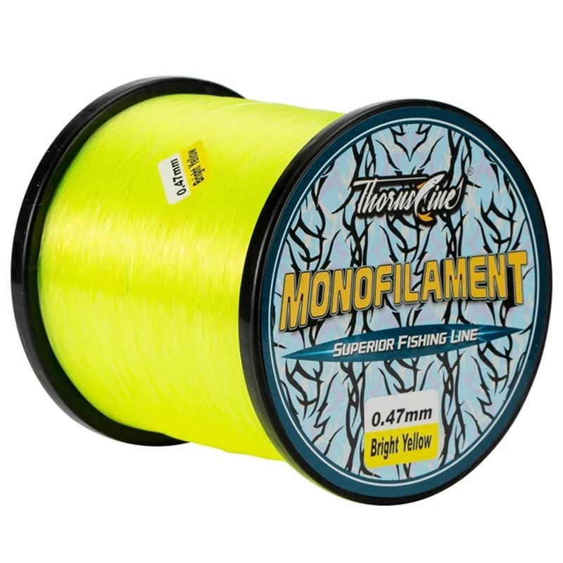 Super Strong Monofilament Fishing Line with Fluorocarbon Coating - Multiple Lengths & Colors