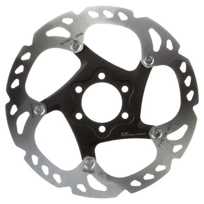 Bicycle Brake Rotor 6 Bolt Mounting for Shimano XT, Saint 160mm-203mm