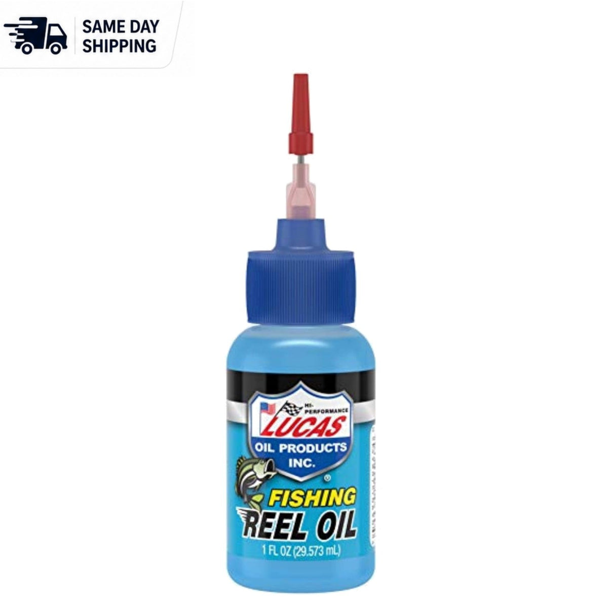 Fishing Reel Oil 1oz Lubricant for Saltwater & Freshwater Reels - Precision Drop Application