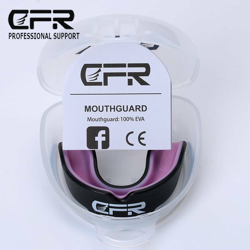 Boxing Mouth Guard Teeth Protector Gum Shield Impact Mouthpiece with Case