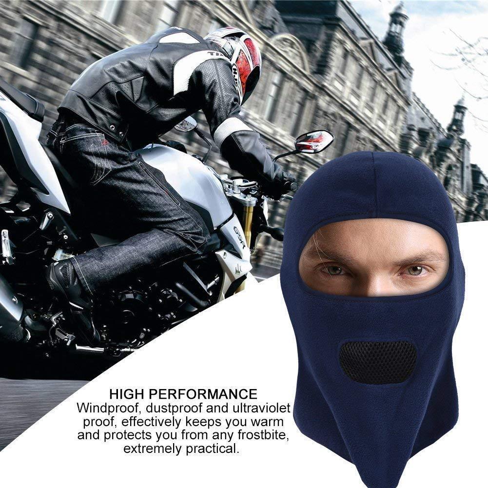 Unisex Thermal Ski Mask Fleece Full Face Cover for Winter Outdoor Sports