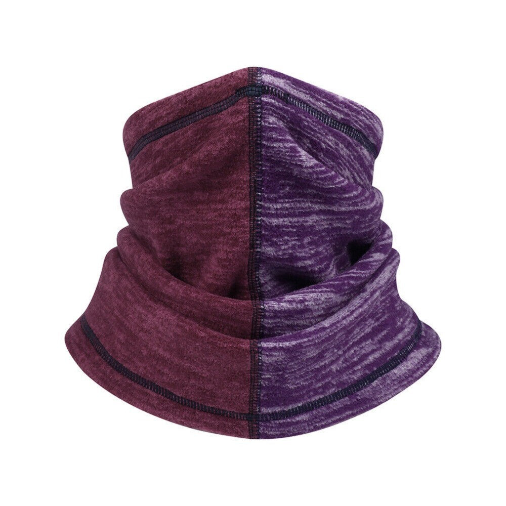 Winter Neck Gaiter Face Mask - Windproof Fleece Scarf for Cold Weather