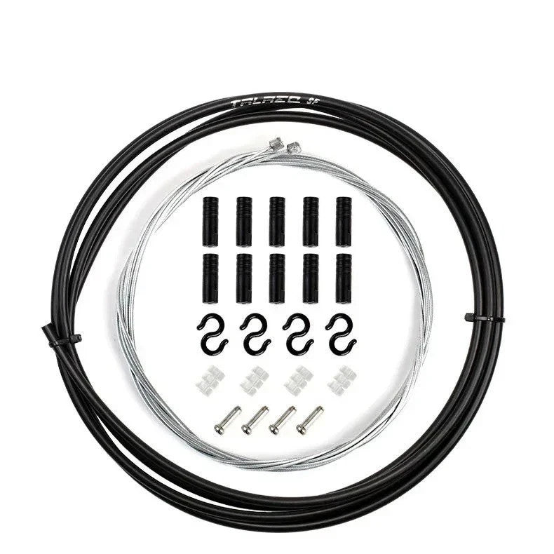 Universal Bicycle Brake & Shift Cable Kit - Multiple Colors, MTB & Road Bikes