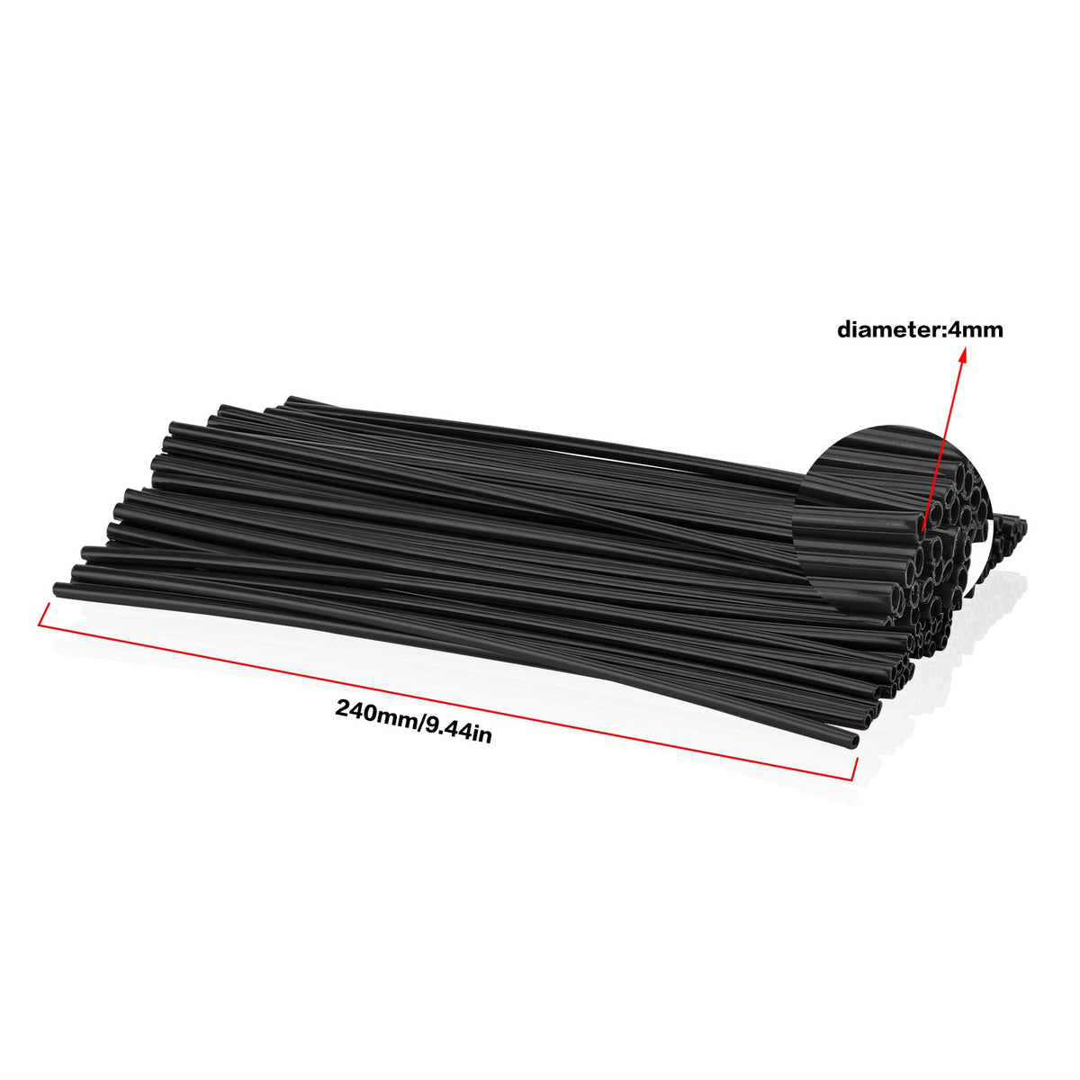 Universal Bike Spoke Skin Covers 72PCS Motorcycle Rim Protector Wraps