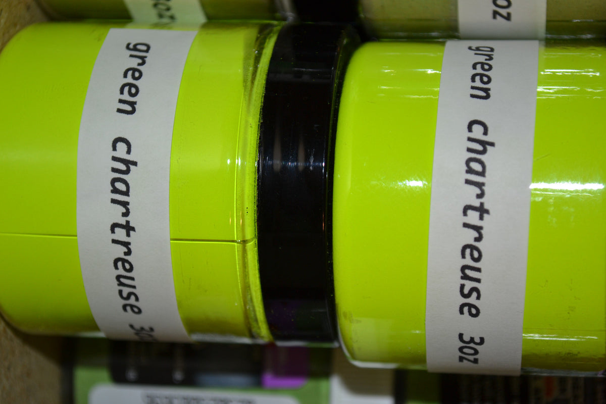 Powder Paint 3oz Jar for Jig Heads and Lures - Multiple Colors