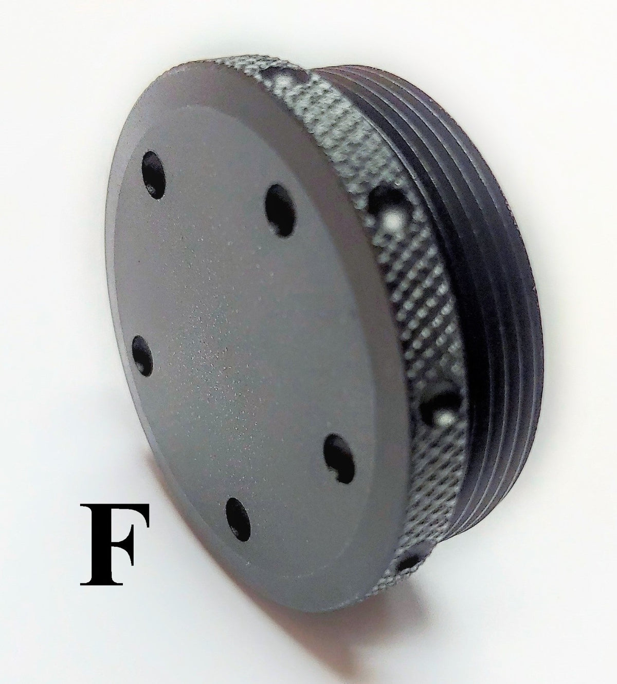D and C Cell End Caps - Aluminum & Titanium Flashlight Parts