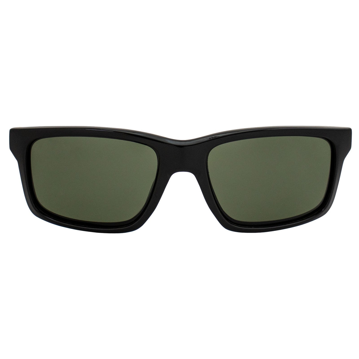 Polarized Square Sunglasses with Black Frame and Grey Lenses - UV Protection