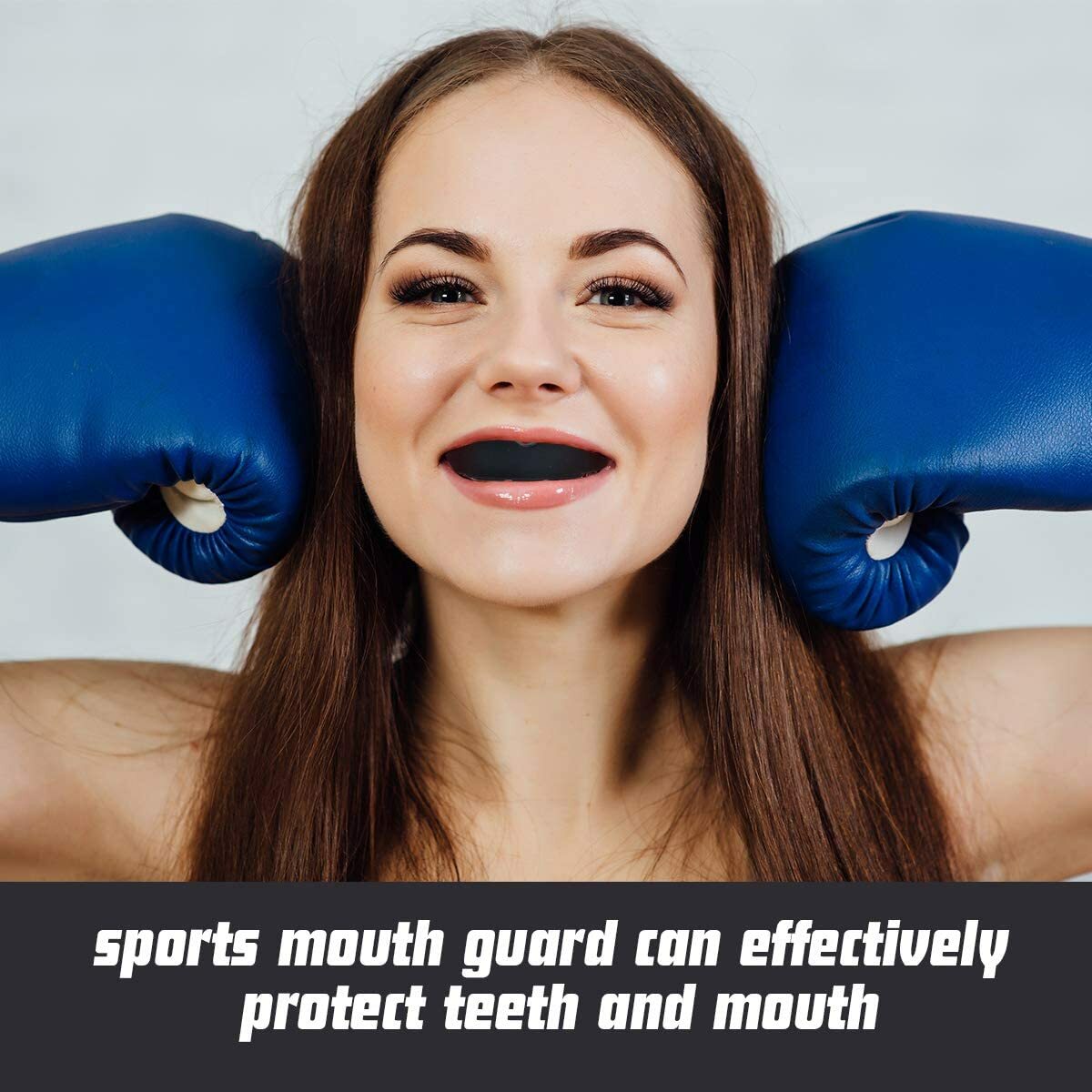 Gel Boxing Mouth Guard Gum Shield for MMA Rugby Teeth Protection