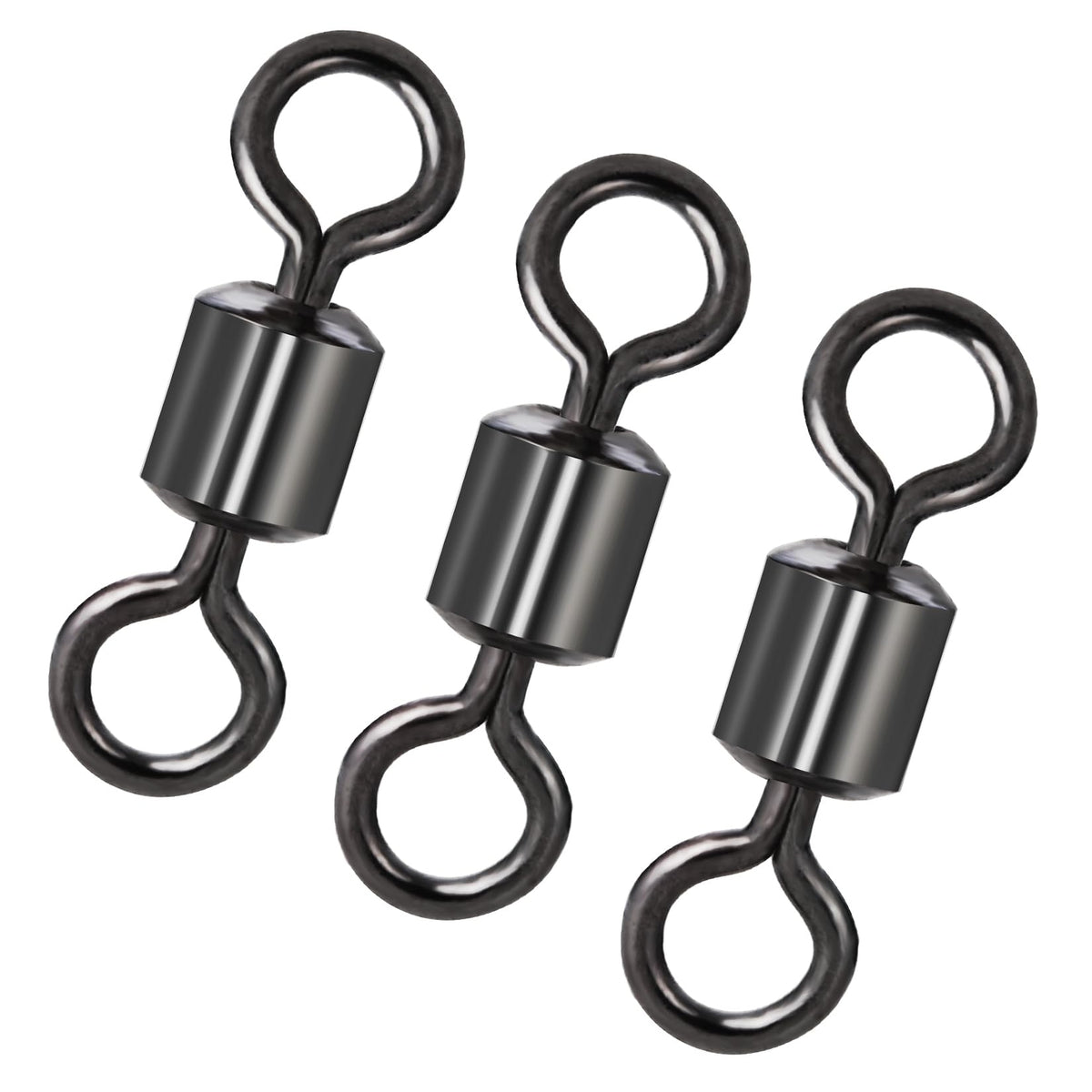 Fishing Barrel Swivels Set - Stainless Steel Line Connectors for Freshwater & Saltwater