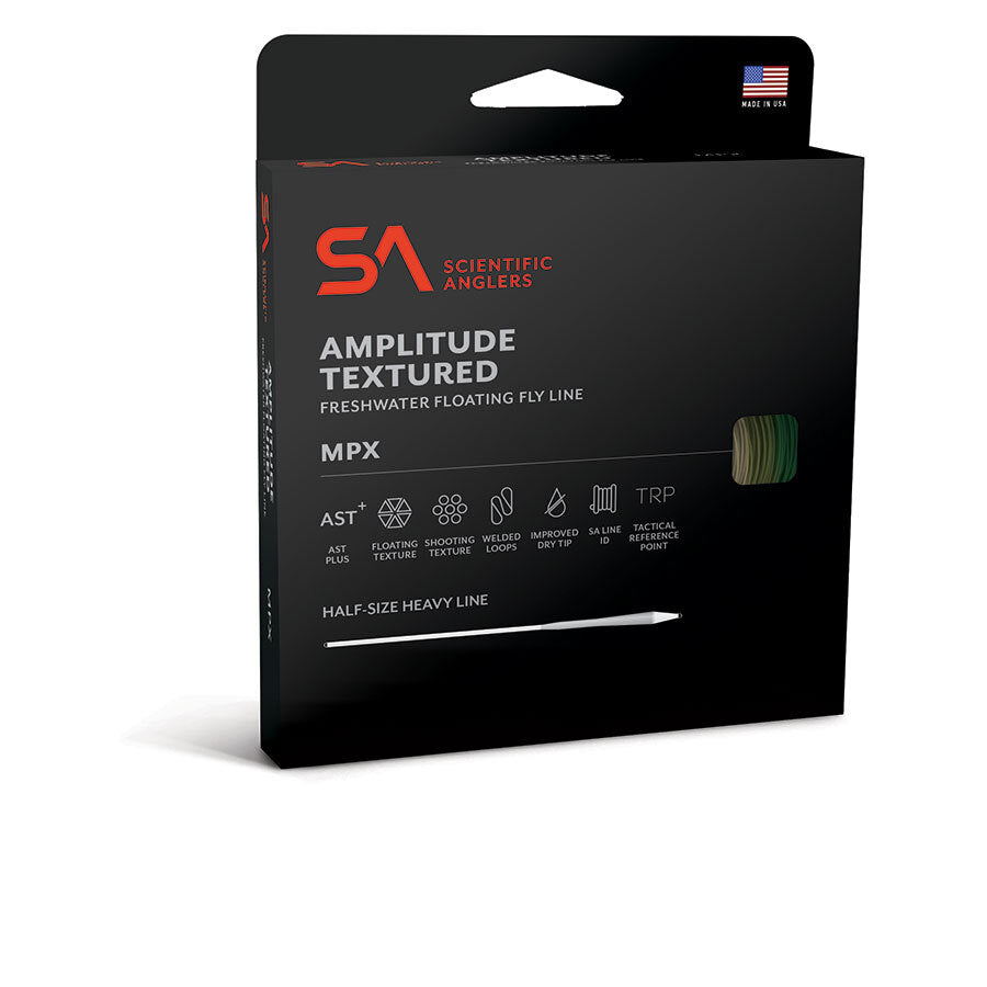 Fly Fishing Line WF6F WF5F Amplitude MPX Textured Floating Line - Multiple Weights