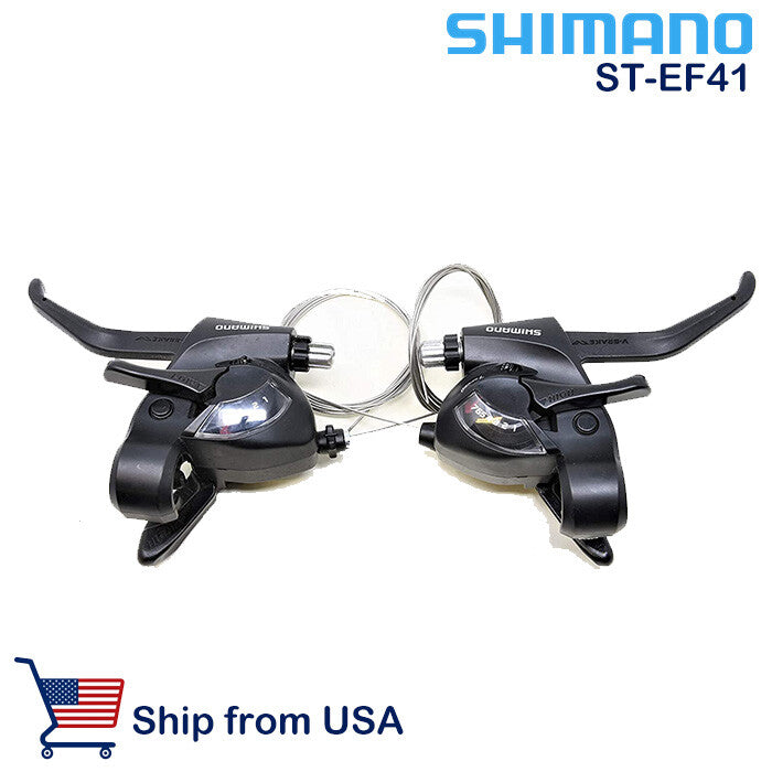 Shimano 3x7 Speed MTB Trigger Shifter Brake Set - Black