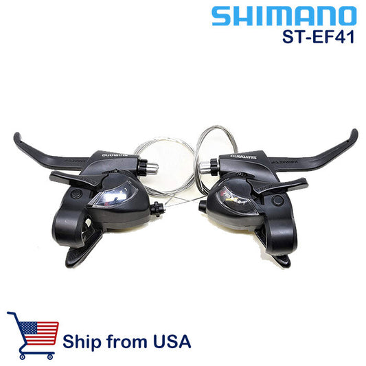 Shimano 3x7 Speed MTB Trigger Shifter Brake Set - Black