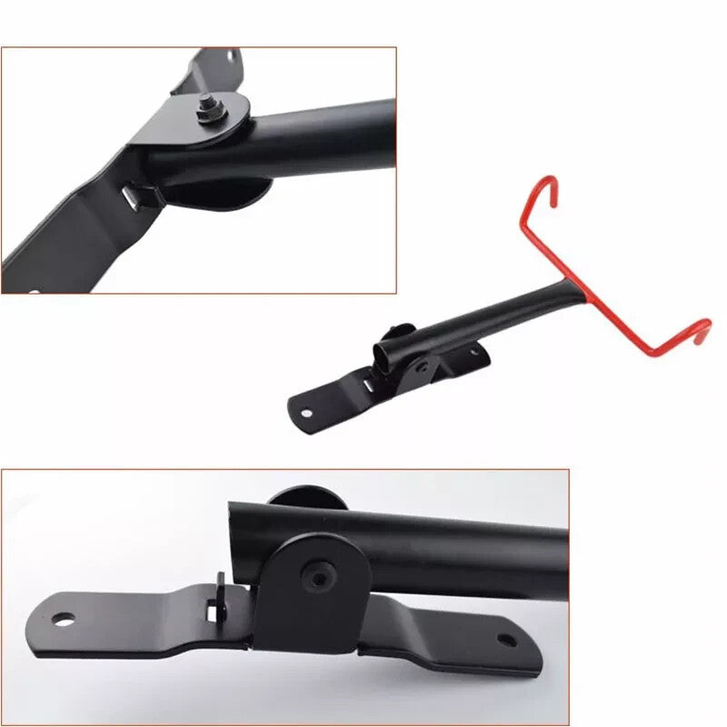 Wall-Mount Bicycle Storage Rack Steel Bike Hanger Garage Organizer