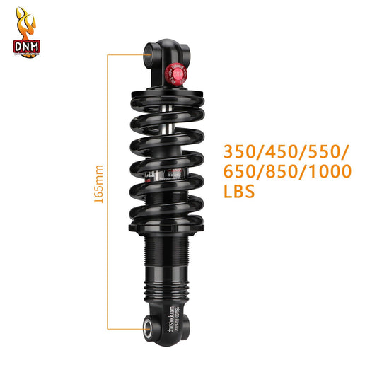 Mountain Bike Coil Spring Rear Shock 165-200mm 650-750LBS for DNM DV22AR