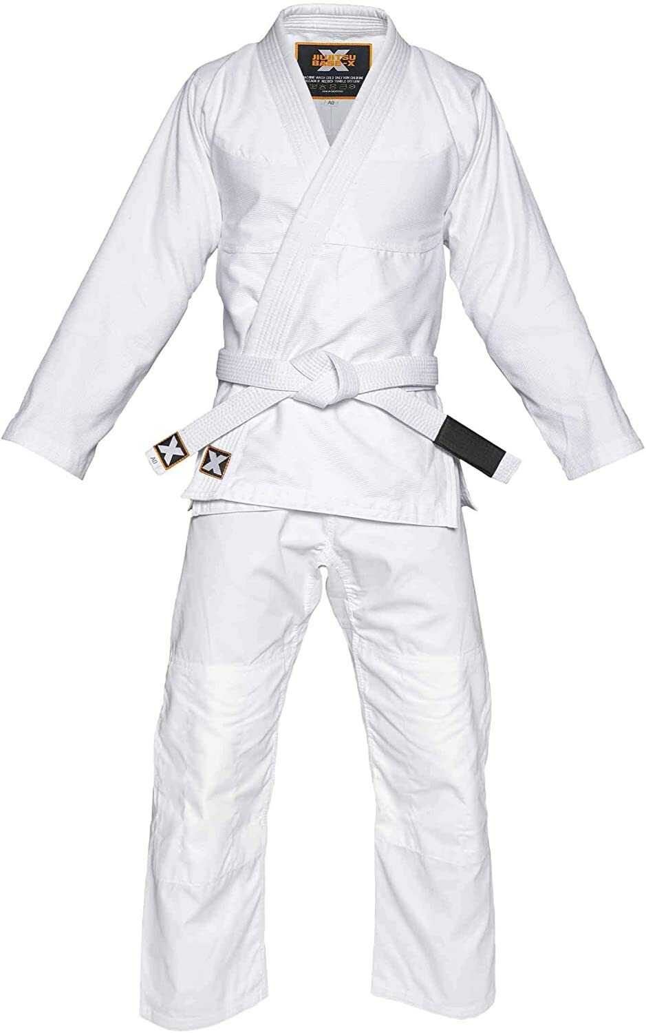 Men's Brazilian Jiu-Jitsu Starter Gi with White Belt - Multiple Sizes Available