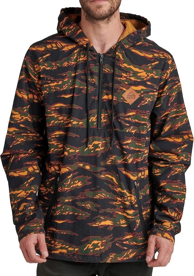 Men's Hooded Ripstop Shell Jacket - Camouflage, Size XL