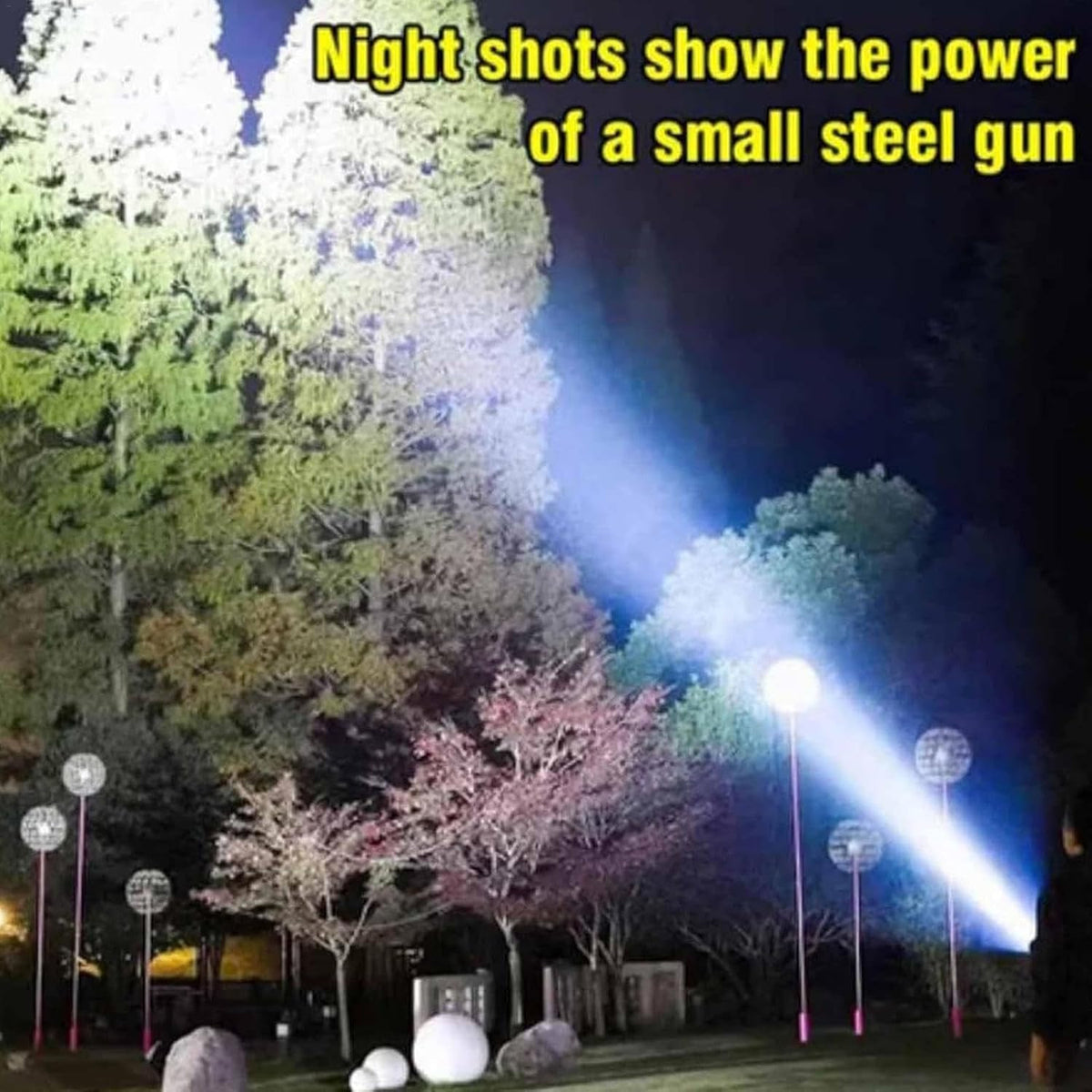 Mini Triple-Eyed Waterproof LED Flashlight - Rechargeable, Portable, Outdoor Use