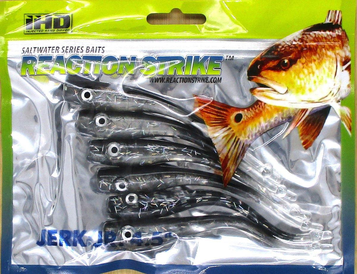 Saltwater Jerkbait Pack 4.5 Inch Soft Croaker Lures for Saltwater Fishing - 30 Pieces