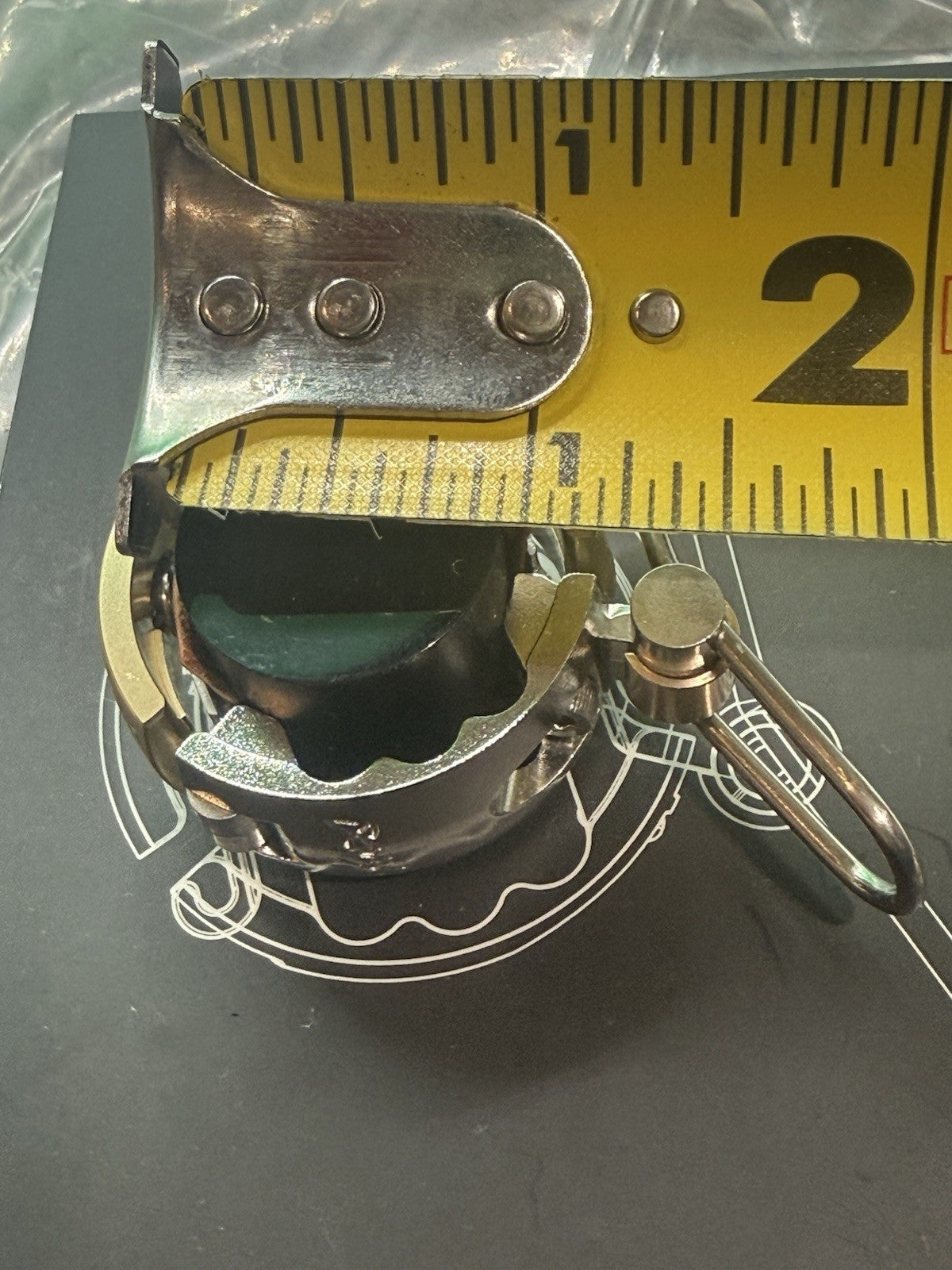 Small Brass Bicycle Bell - CNC Machined Cycling Accessory